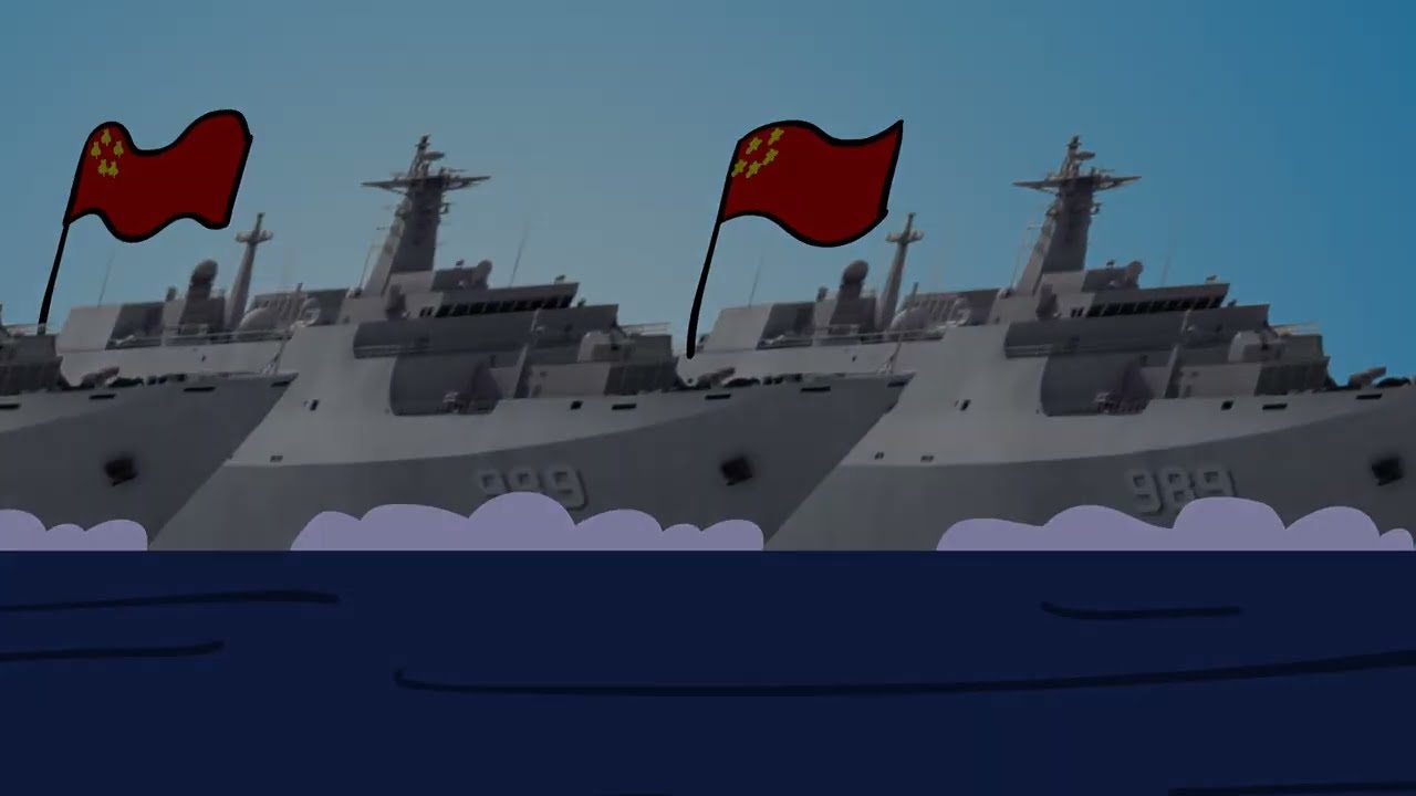 China Invades Taiwan Superevent (animation)