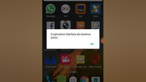 Como resolver o erro de IU. A interface do sistema parou no Android.