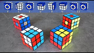 Patrones O Figuras En El Cubo De Rubik De 3X3