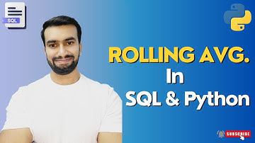 Rolling Avg. using SQL | Data Science Problem