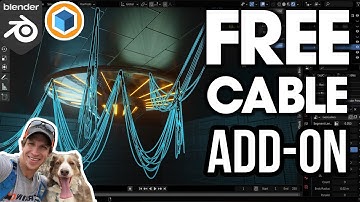 FREE Cable Creation Add-On for Blender - GeoCables!