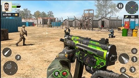 FPS COMMANDO SHOOTING LEVEL 2 ANDROID GAMEPLAY ☠️