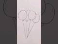 How To Draw A Balloons Step By Step كيفية رسم بالونات خطوة بخطوة 