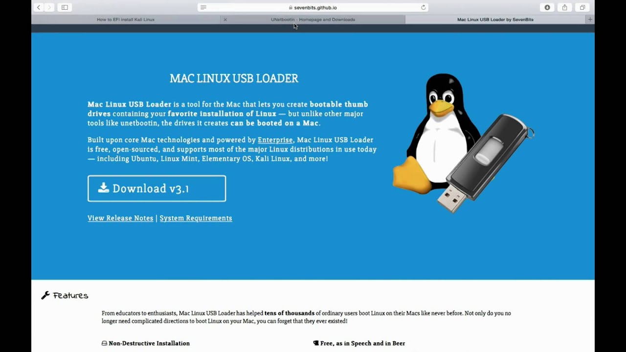 Kali Linux Live USB on Pro part 1 -