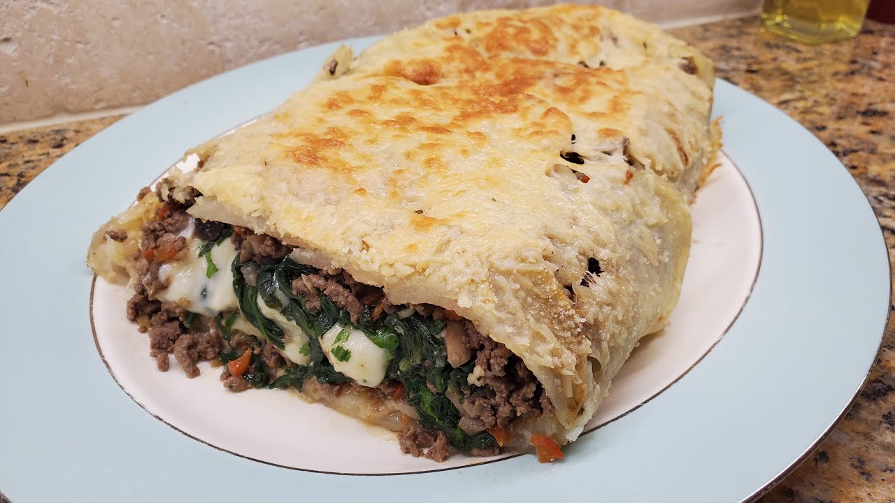 Rollo de Papas y Carne