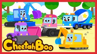 Let's Go! Awesome Vehicles Compilation | Vroom Vroom Cars | Nursery rhymes | Kids song | #Cheetahboo