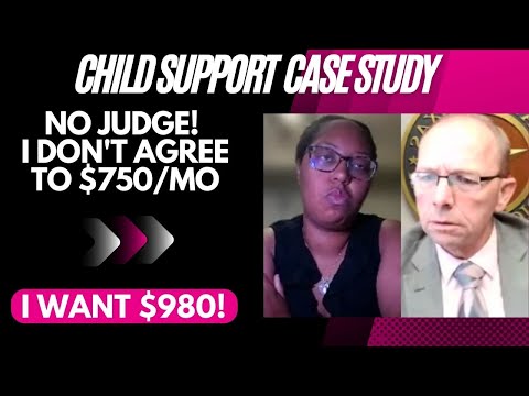 I don't care if you have another child, Give me my $980! | Father Negotiates Child Support Increase