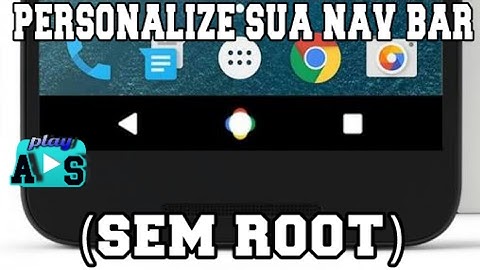 PERSONALIZE SUA NAV BAR (SEM ROOT)