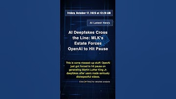 🧐👉 AI Deepfakes Cross the Line: MLK