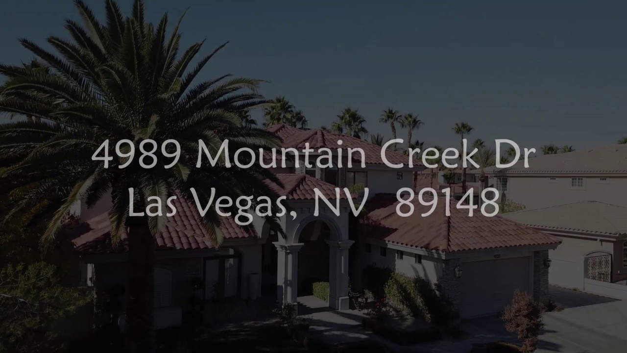 4989 Mountain Creek Dr Las Vegas NV 89148