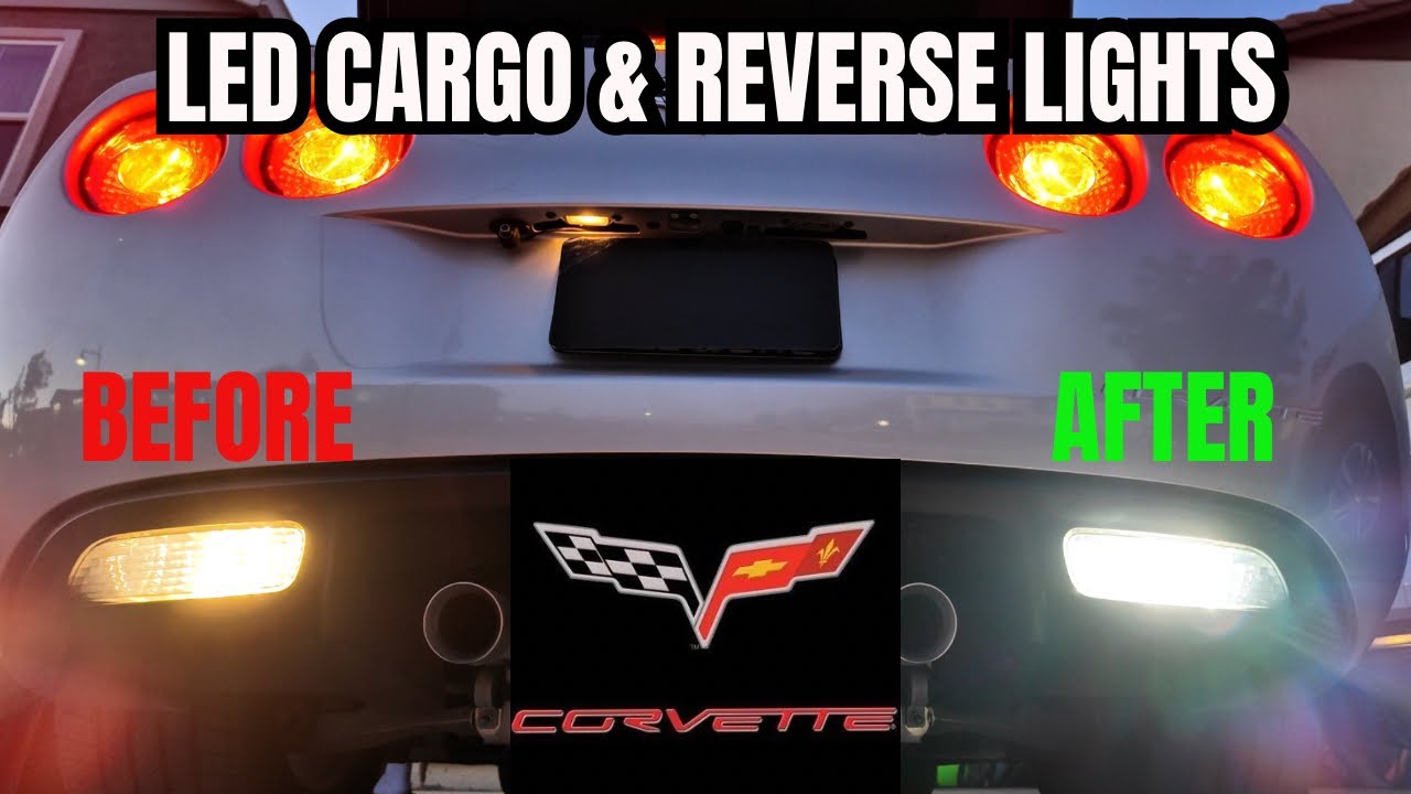 C6 Corvette - Trunk Cargo and Reverse LED Install (Vette Lights)