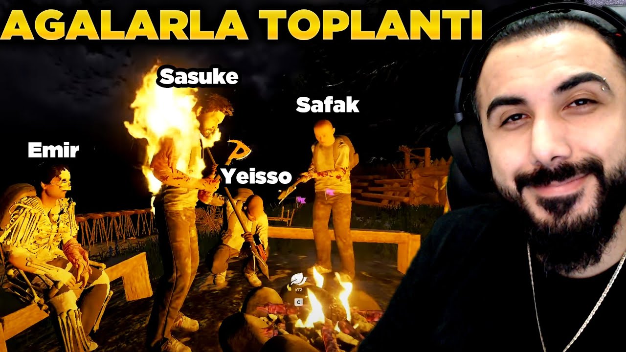 SAVUNMAYI GÜÇLENDİRDİK!! AGALARLA TOPLANTI!! THE FOREST (Bölüm: 4) | Barış Can