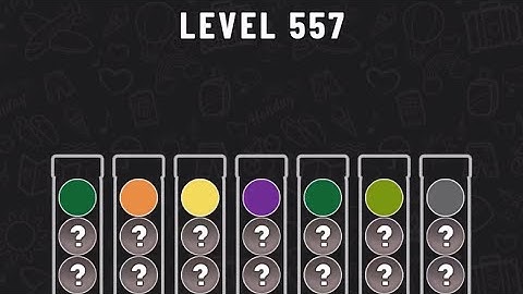 Ball Sort Puzzle Level 557 #ballsortpuzzle #ballsortpuzzlegameplay #puzzlegame #mobilegames