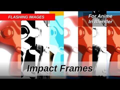 CGT - For Anime in Blender - Impact Frames - YouTube