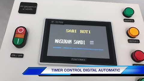 TIMER CONTROL DIGITAL AUTOMATIC
