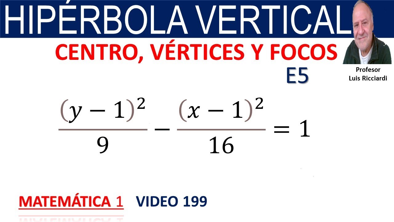 Hipérbola 5 | Hipérbola vertical