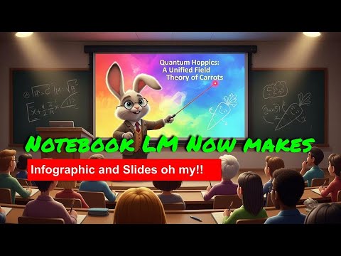 Video Notebook LM Can Create Slide Decks and Infographs