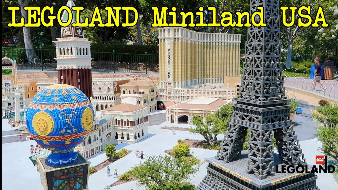 Miniland USA at LEGOLAND California YouTube