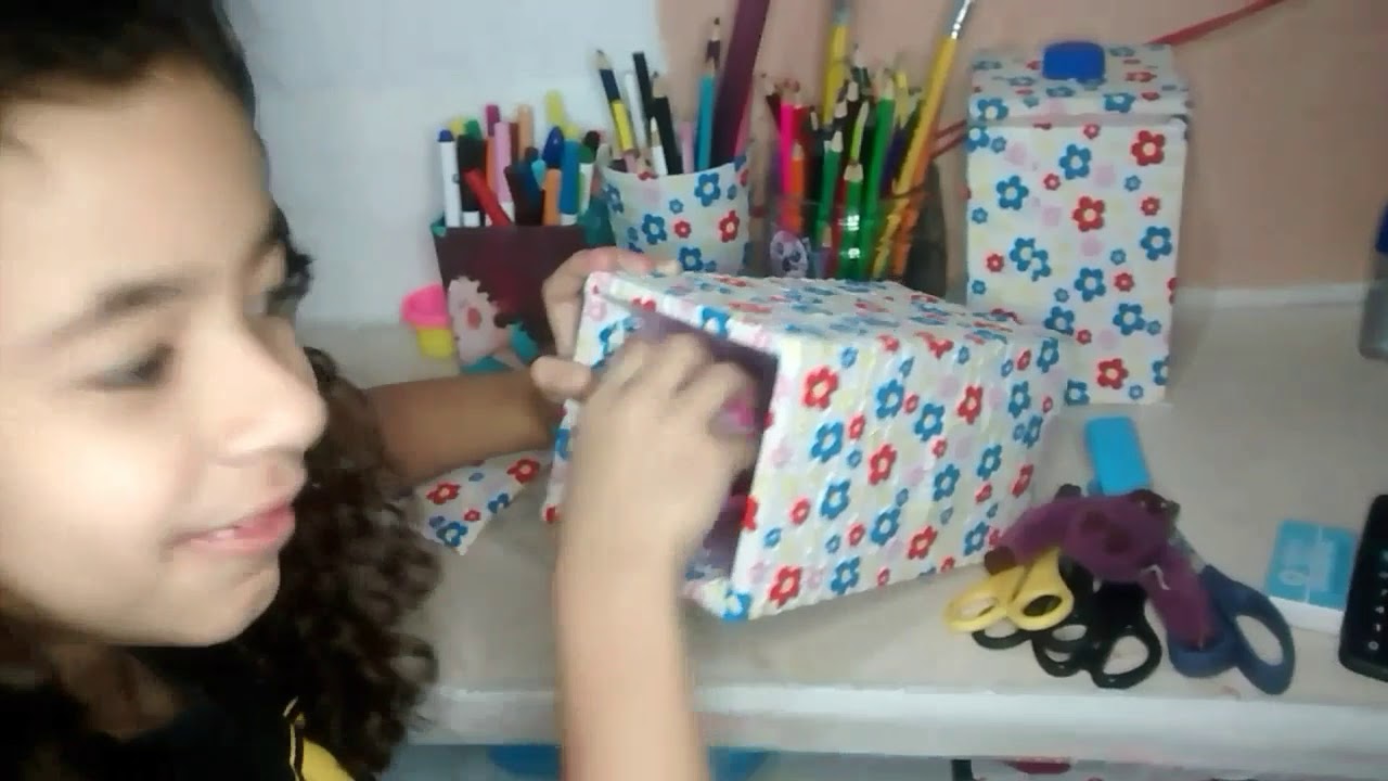 MINHA ESCRIVANINHA improvisada - YouTube