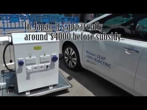 Nissan Leaf to Home – Battery Acts As Emergency Power And Money Machine 2 YouTube player