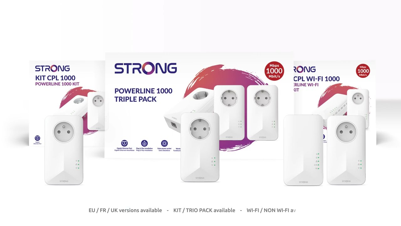 TP-Link TL-PA7027P KIT Adaptateur réseau CPL 1000 Mbit/s Ethernet/LAN