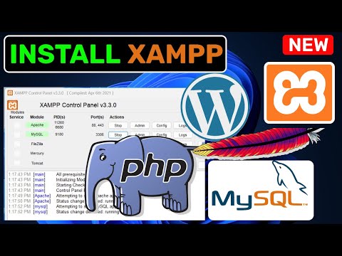 How to Install XAMPP Server on Windows 10 or  Windows 11 | Run PHP Code on Localhost. #xampp