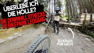 WELTCUP DOWNHILL STRECKE BIKEPARK LEOGANG 2023 | Überlebe ich den Speedster, Valis Hölle & Hangman?