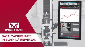 Instron® Live | Data Capture Rate in Bluehill® Universal