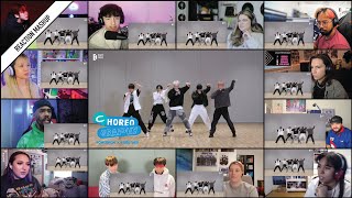 ‘TXT ‘Devil by the Window’ Dance Practice’ reaction mashup