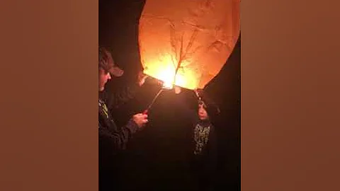 New Year’s Eve lantern