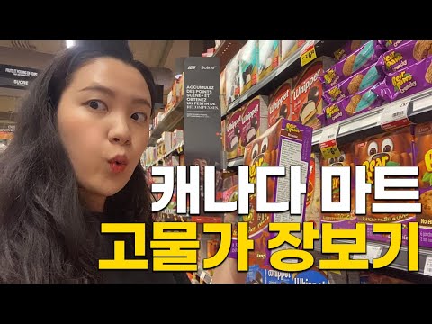 캐나다 물가는 얼마나 할까?😱 마트에서 장보기 | grocery shopping