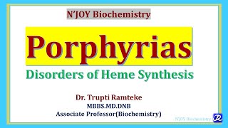 Porphyrias: Heme Synthesis disorders | hemoglobin chemistry & Metabolism | Biochemistry