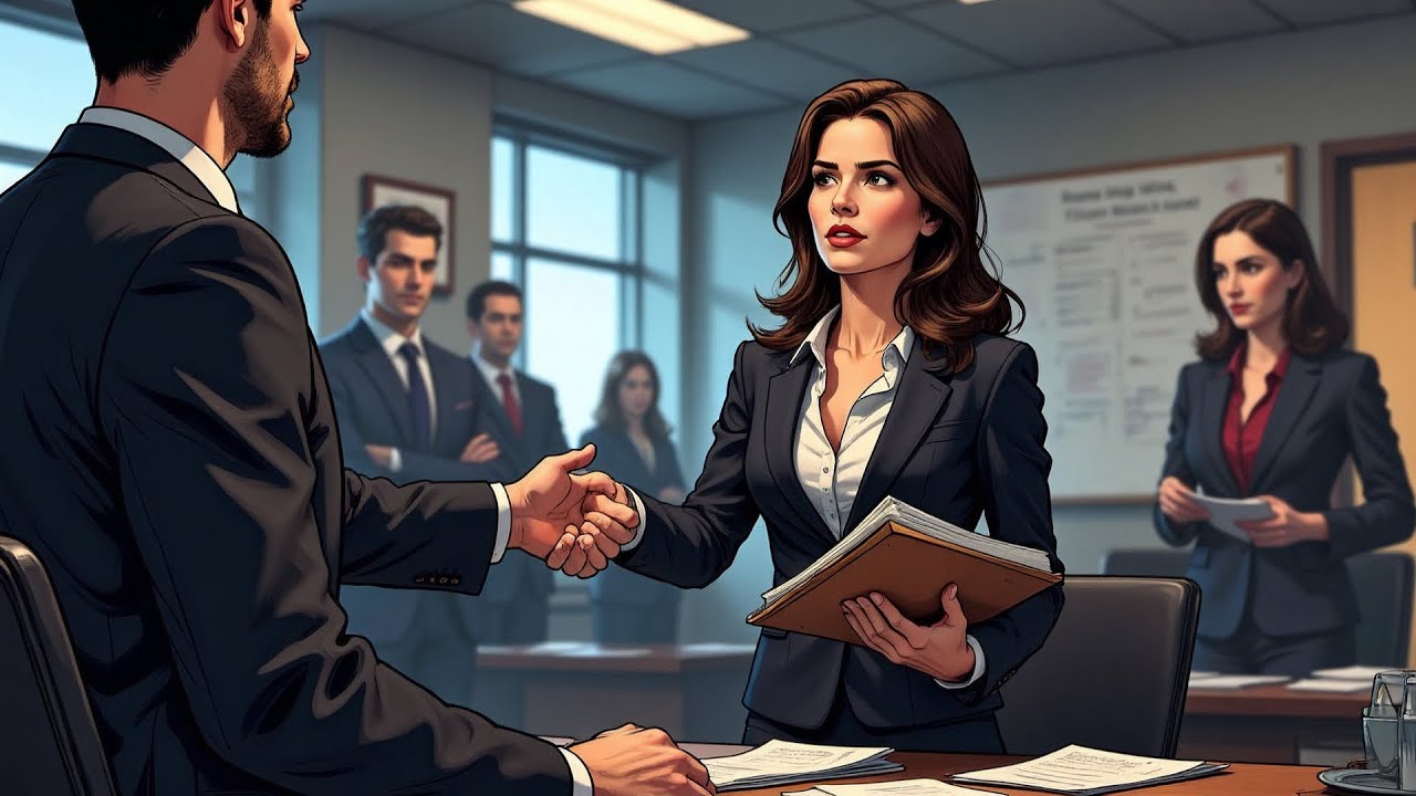 Renacida, lo vi entregarle el proyecto a ella y luego renuncié a mi trabajo.