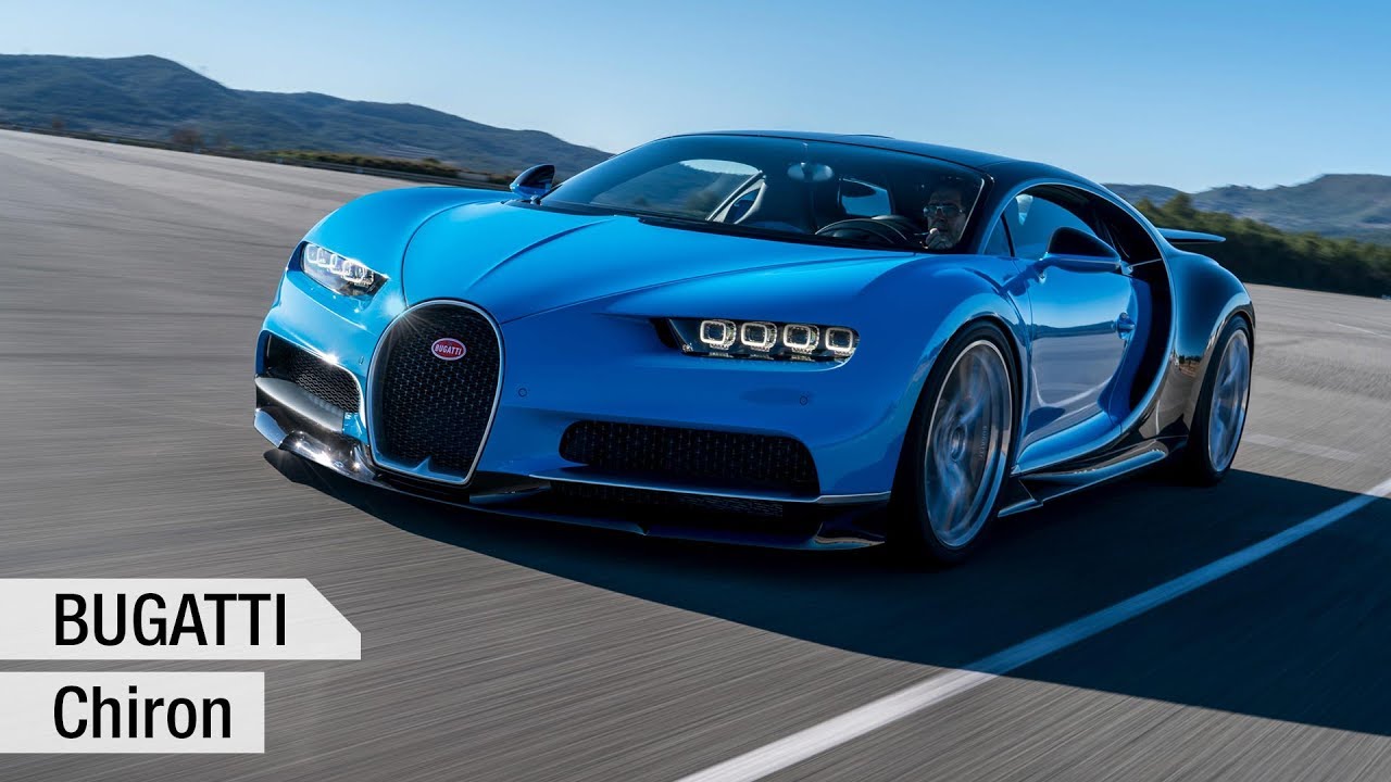 Bugatti chiron youtube