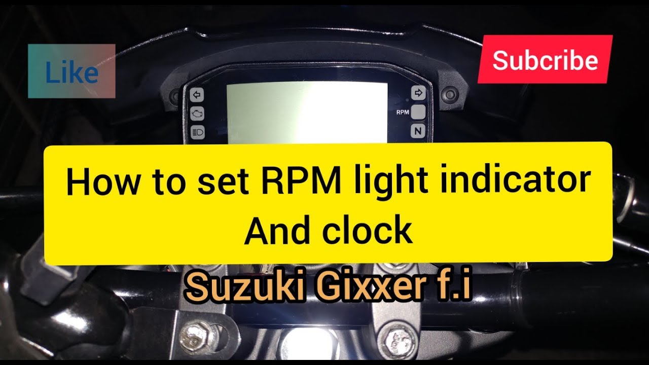 suzuki gixxer led indicator