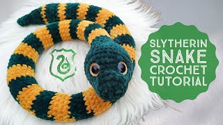: Slytherin Snake | Harry Potter inspired crochet pattern