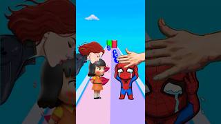 New Kiss Or Slap Challenge Funny Epic Spider-Man Vs Squid Game Doll