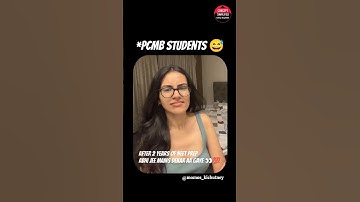 2 sal ki neet prep ke bad JEE dekar aa gaye 👀💯 PCMB Students be like 😎 #shorts #neet2025 #jee2025