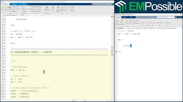 MATLAB Session -- Numerical Integration Convergence Study Part 4 of 4