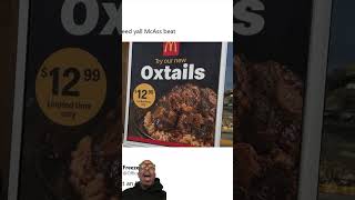 Oxatails on eggs Oxtail on McGriddle. What’s next McDonald’s? #steveseats #nycfood #mukbang #oxtails