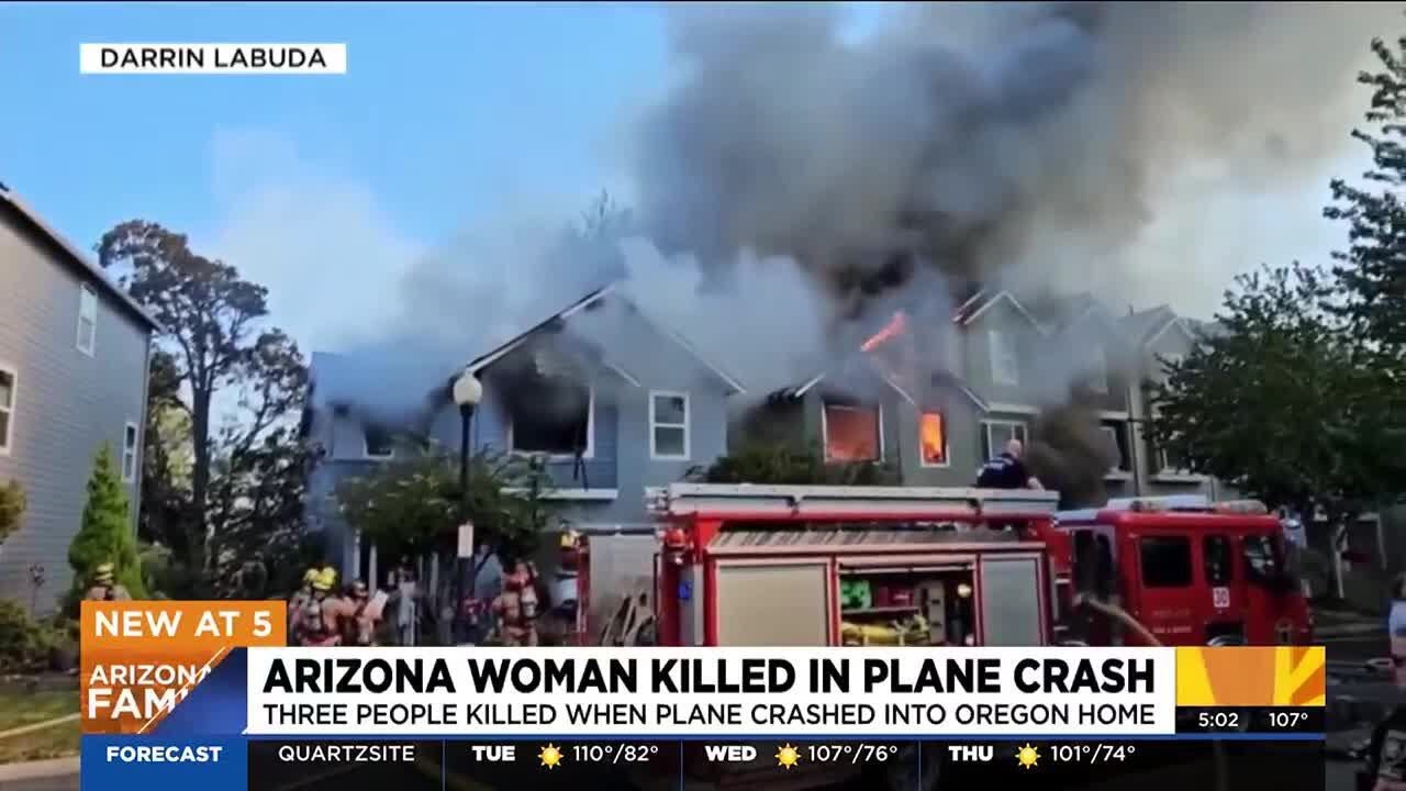 Arizona flight instructor killed in plane crash in Oregon - YouTube