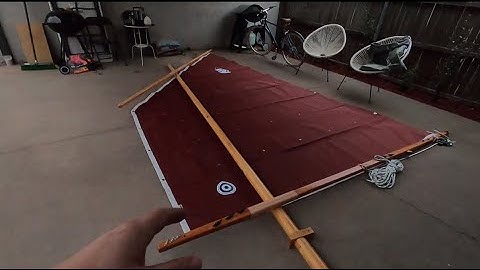 Building a SCAMP part 093 - Rigging & Oar Mounts