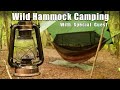 Woodland Hammock Camping with a Special Guest. - Dutch oven Ribs