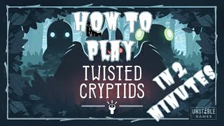 How To Play Twisted Cryptids In 2 Minutes!!