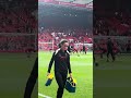 Warm ups now at Anfield. Come on reds! #lfc #football #premierleague