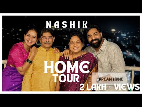आमचं नाशिकचं घर | Home tour | Titeekshaa Tawde | Siddharth Bodke | दिवाळी