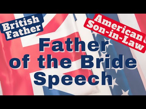 Father of the Bride Speech