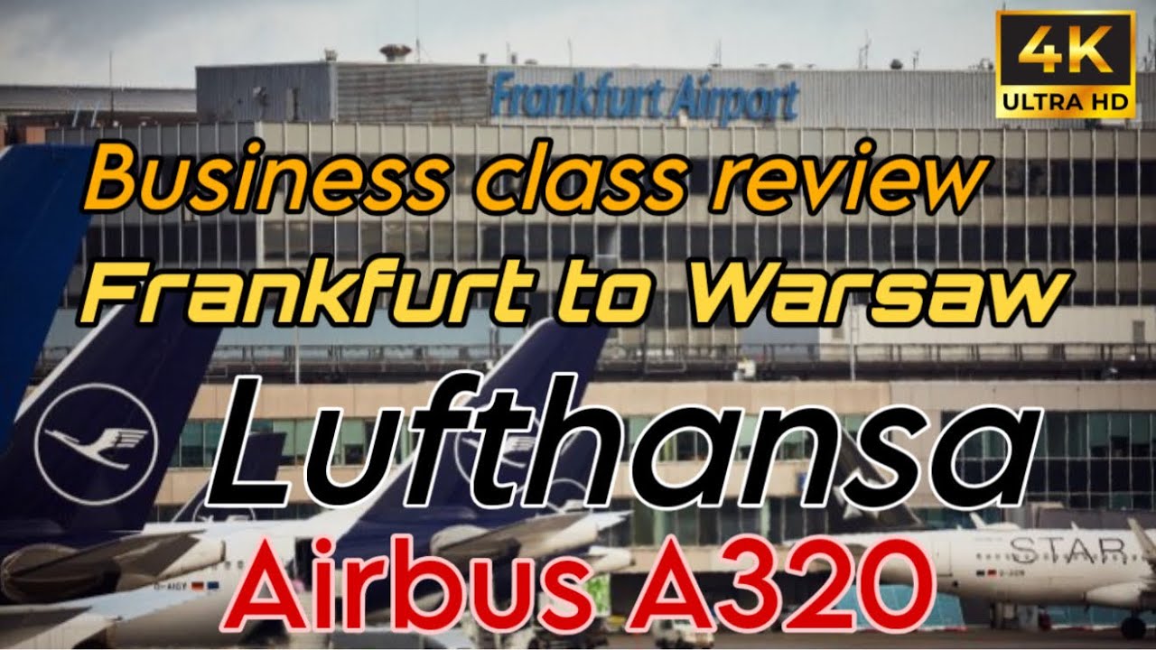 DON'T Fly Lufthansa Business Class Until You Watch This | Lufthansa business class Frankfurt Warsaw