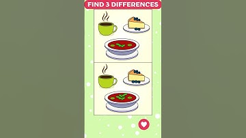 3 differences hiding in plain sight! #954 #spotthedifference #findthedifference