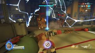 Overwatch | Hanzo Gameplay | "Simple Geometry" Achievement